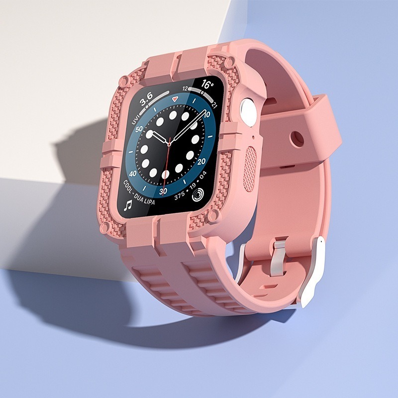 Rugged Sport WatchBand Case Series For Apple Watch