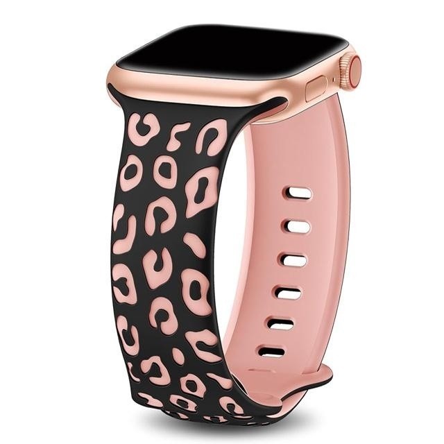 Leopard Engraved Band for Apple Watch