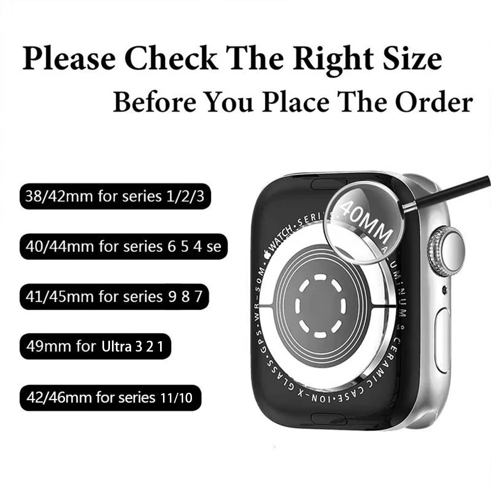 SnapLux Magnetic Silicone Strap For Apple Watch
