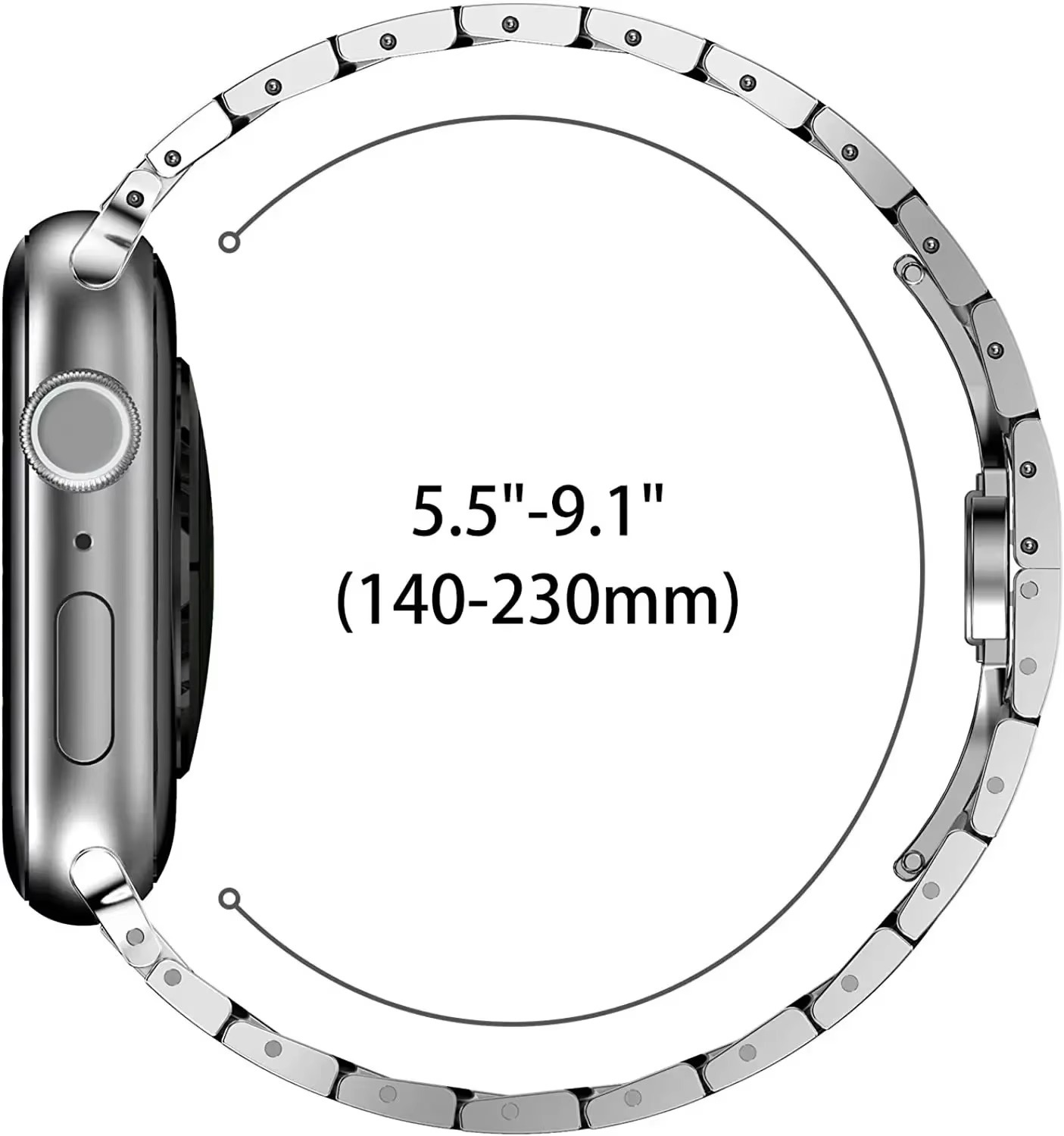 TitanEdge Ultra Stainless Steel Strap for Apple Watch