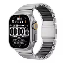 TitanForge Two-Tone Titanium Band for Apple Watch