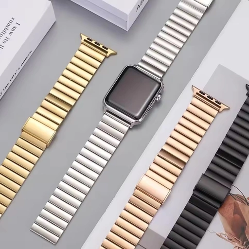 Image of SpaceLink Bracelet Stainless Steel Strap for Apple Watch