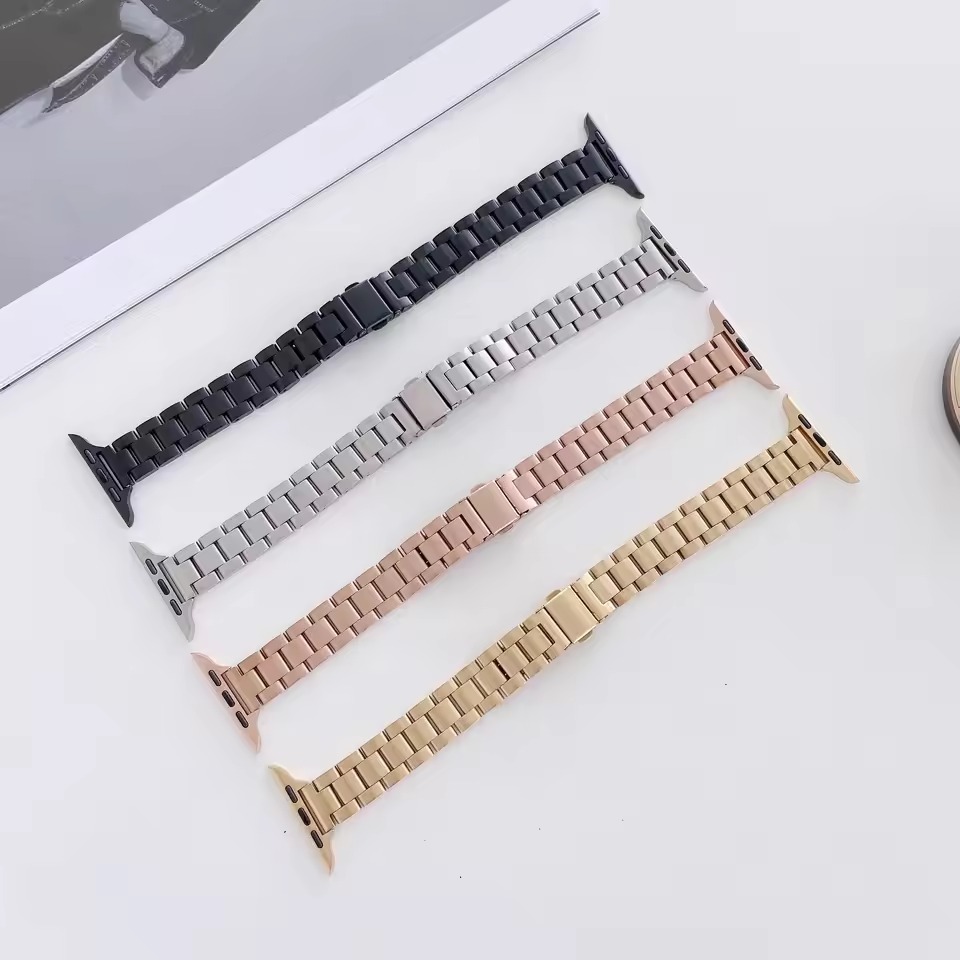 ChainLuxe Slim Stainless Steel Strap for Apple Watch