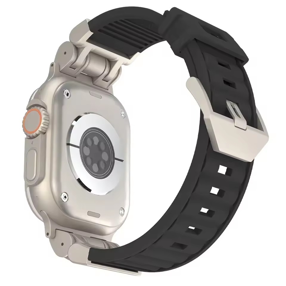 Wave Texture Silicone Band for Apple Watch