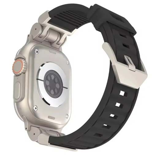 Image of Wave Texture Silicone Band for Apple Watch