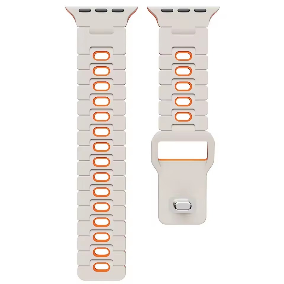 DualLayer Sport Silicone Band For Apple Watch