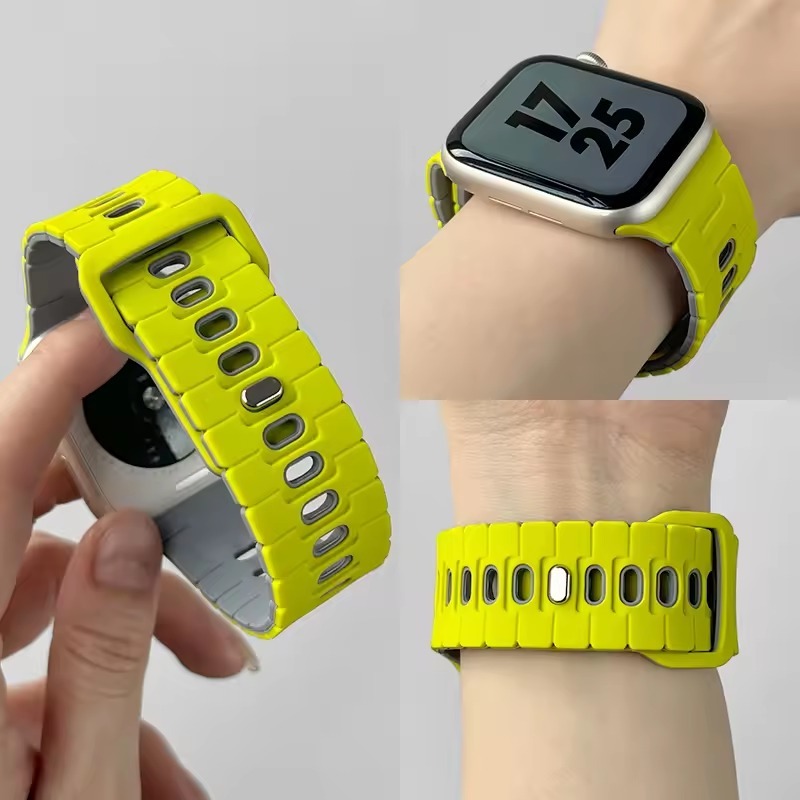 DualLayer Sport Silicone Band For Apple Watch