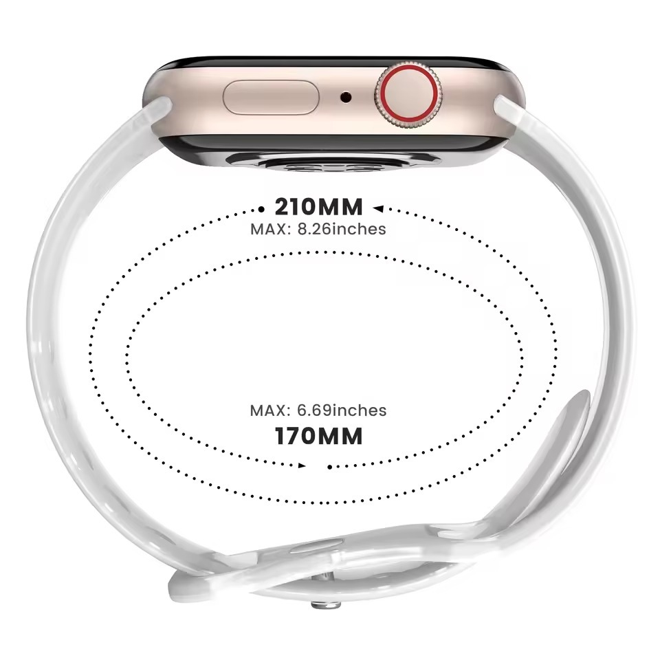 Fluoro Transparent Strap for Apple Watch