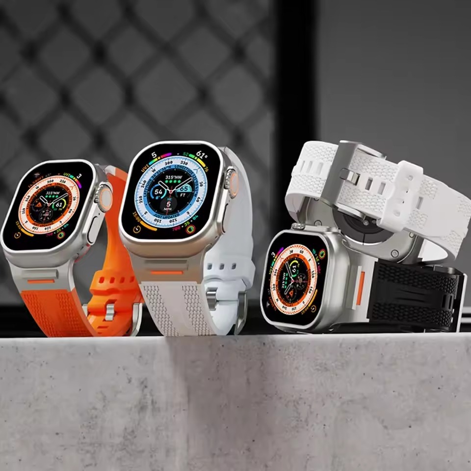 Silicone Luxury Sport Band for Apple Watch