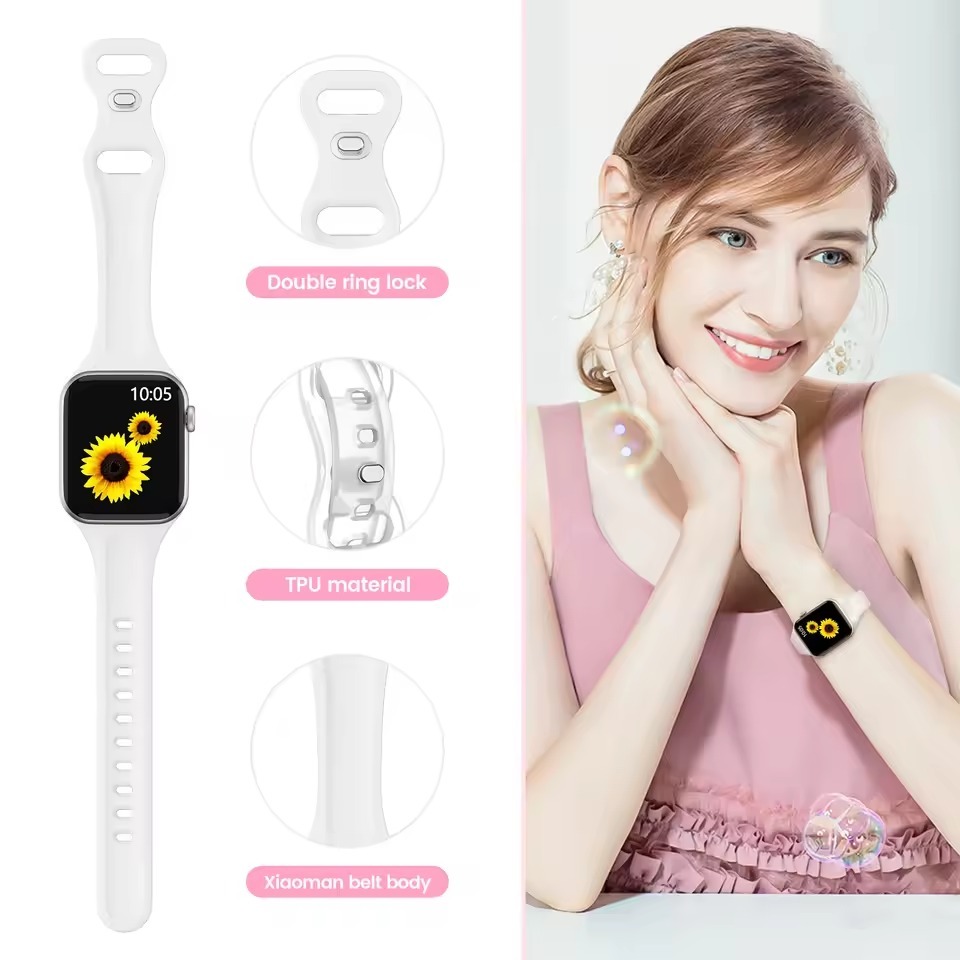 Fluoro Transparent Strap for Apple Watch