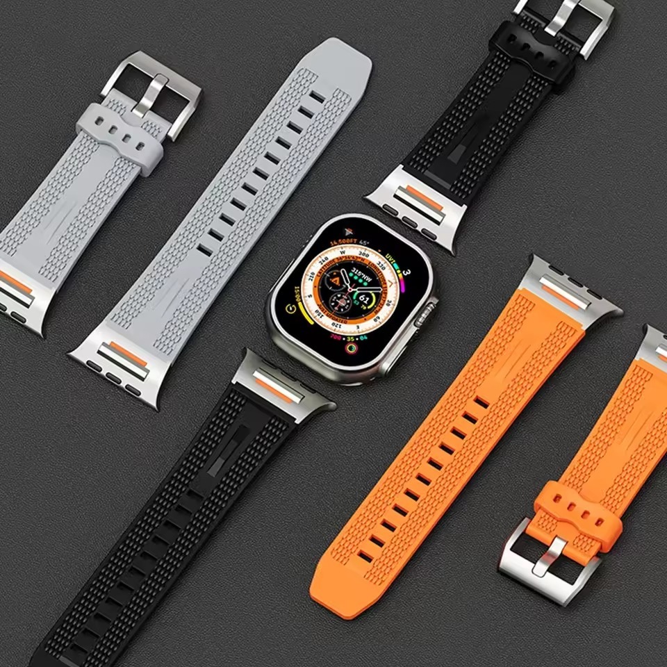 Silicone Luxury Sport Band for Apple Watch