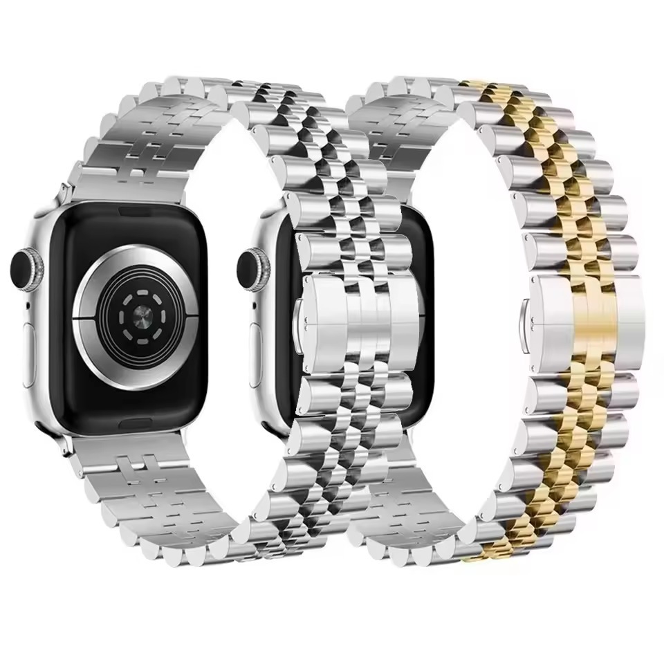 SolidSteel Premium Bracelet Stainless Strap for Apple Watch