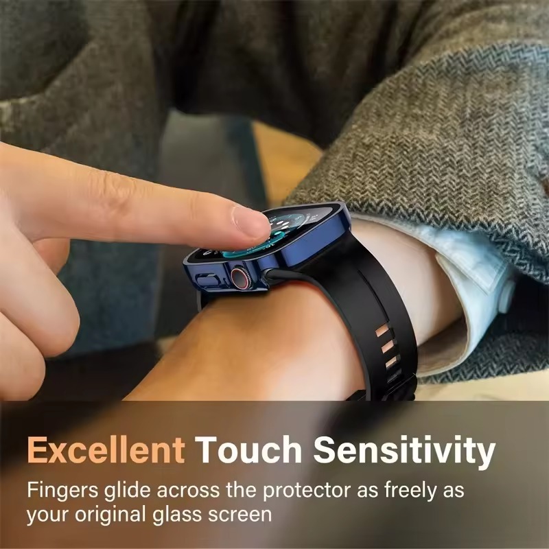 SquareGuard HardCase Bumper Screen Protector for Apple Watch