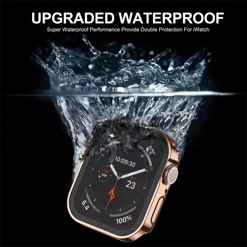 SquareGuard HardCase Bumper Screen Protector for Apple Watch