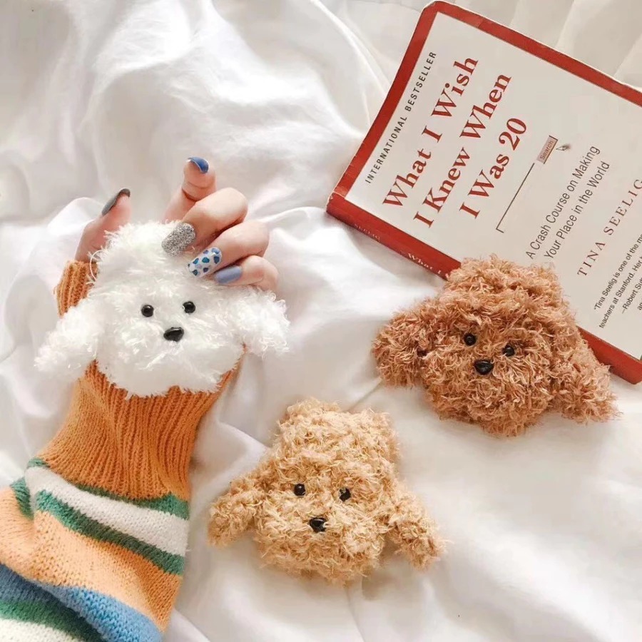 Fluffy Poodle Case for Airpods