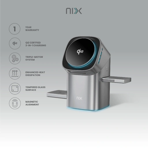 Image of NIX Trion 3in1 Magnetic Wireless Charger