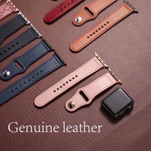 Image of Genuine Leather Loop Strap for Apple Watch