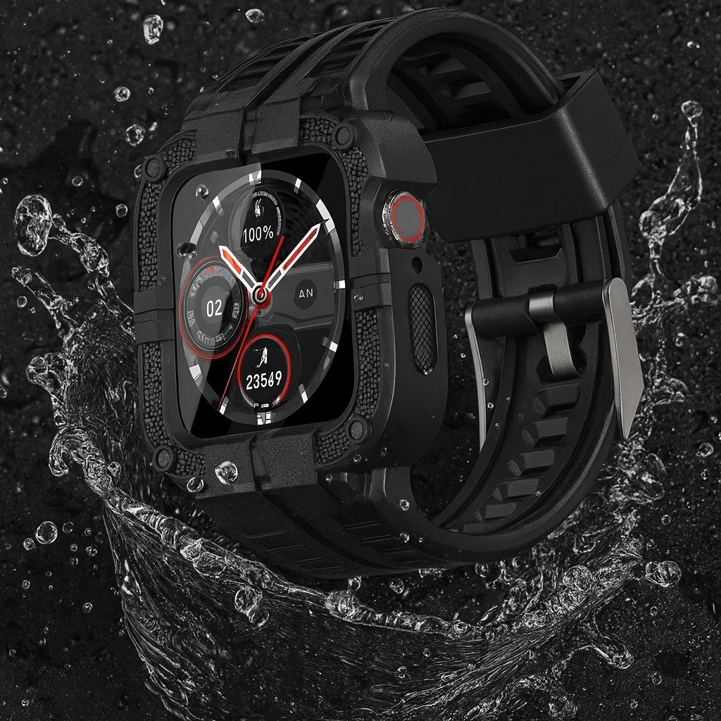 Rugged Sport WatchBand Case Series For Apple Watch