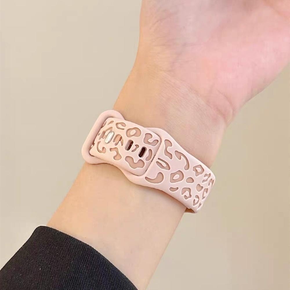 Leopard Engraved Band for Apple Watch
