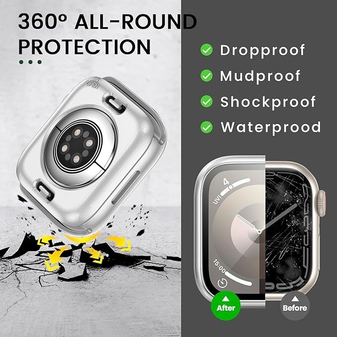 ArmorShield Full Cover Case for Apple Watch