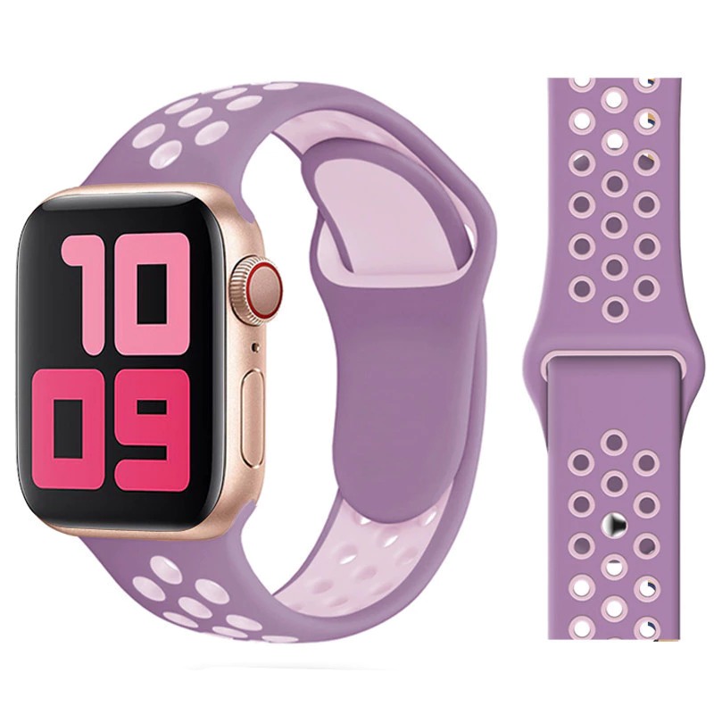 Active Rubber Breathable Strap for Apple Watch