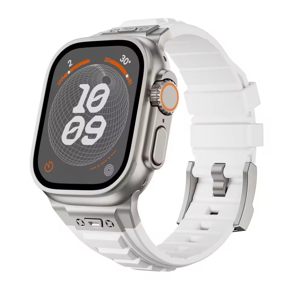 LuxyWild Rubber Strap for Apple Watch