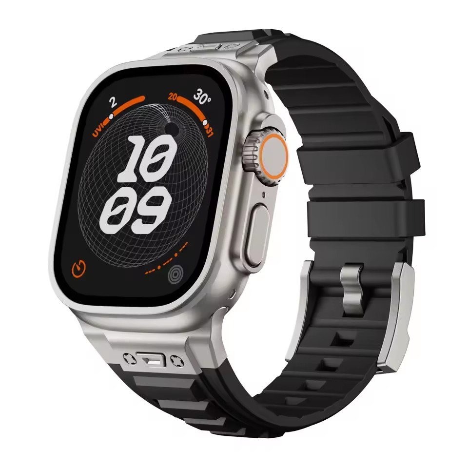 LuxyWild Rubber Strap for Apple Watch