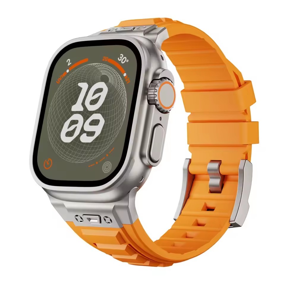 LuxyWild Rubber Strap for Apple Watch