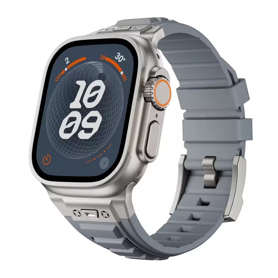 LuxyWild Rubber Strap for Apple Watch