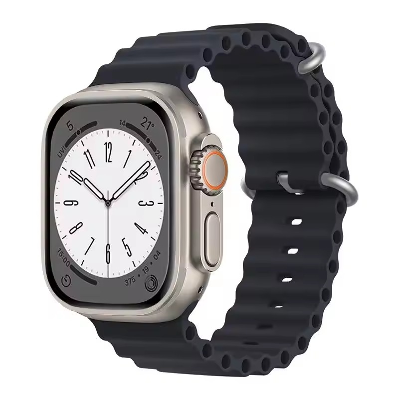 Ocean Band Silicone Strap for Apple Watch