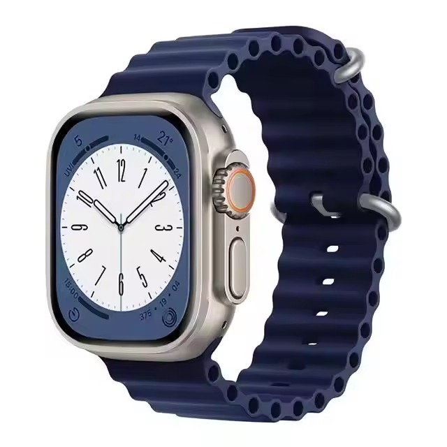 Ocean Band Silicone Strap for Apple Watch