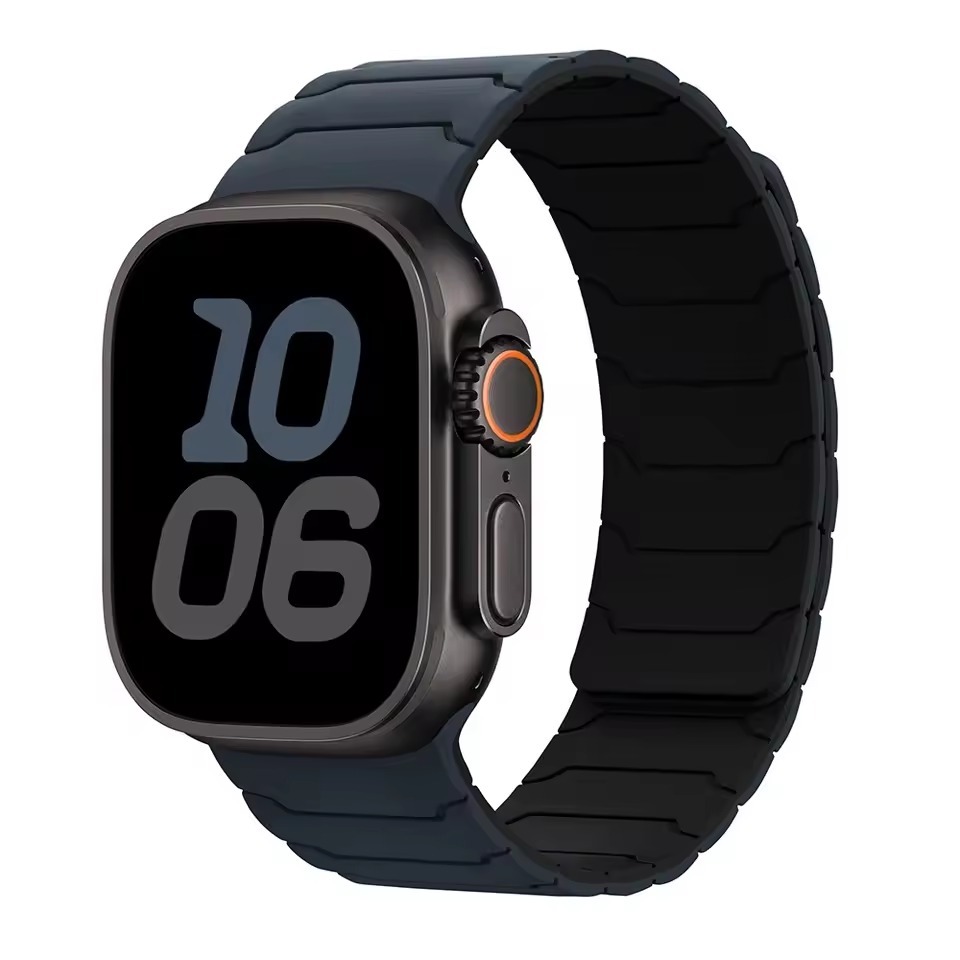 SnapLux Magnetic Silicone Strap For Apple Watch