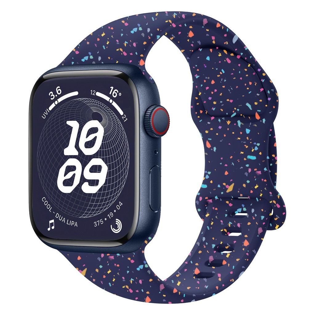 Rubber Colour Confetti Band for Apple Watch