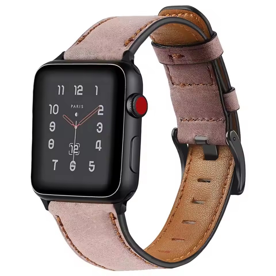 Heritage Classic Leather Strap For Apple Watch