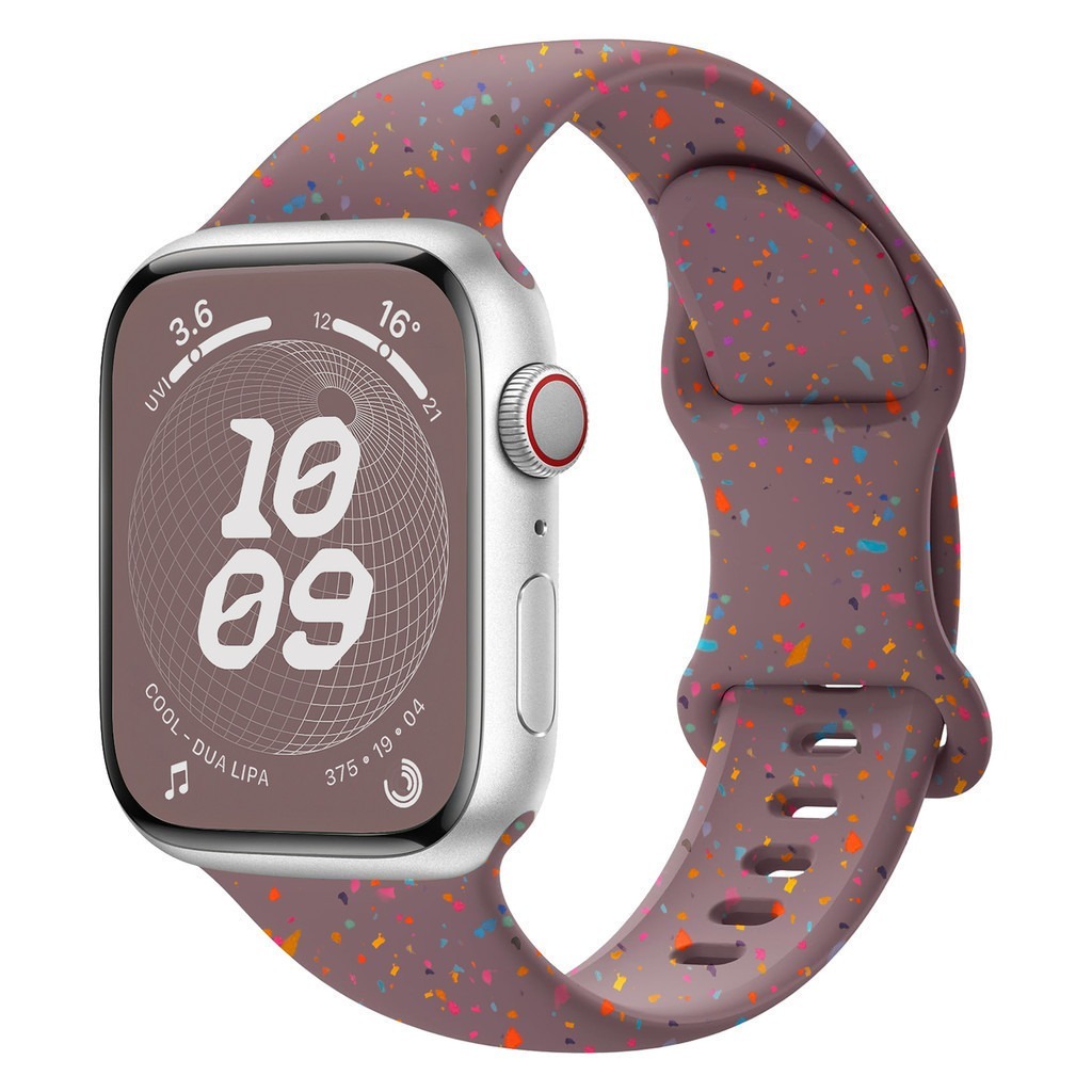 Rubber Colour Confetti Band for Apple Watch