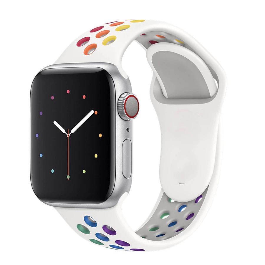Active Rubber Breathable Strap for Apple Watch