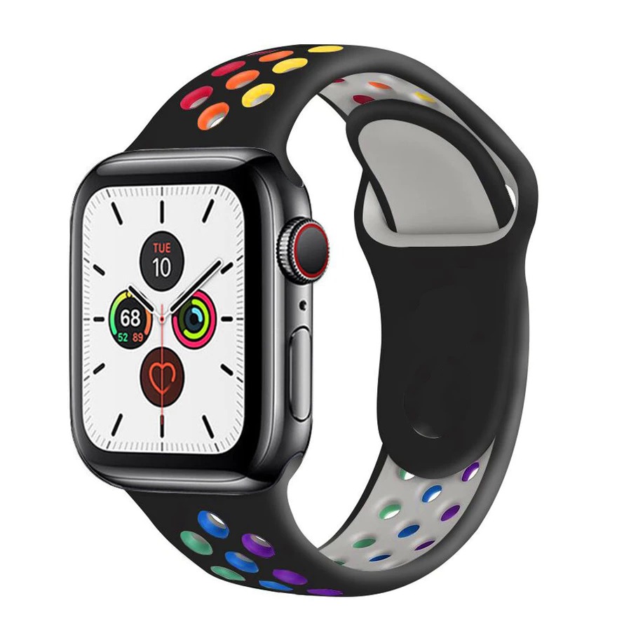 Active Rubber Breathable Strap for Apple Watch