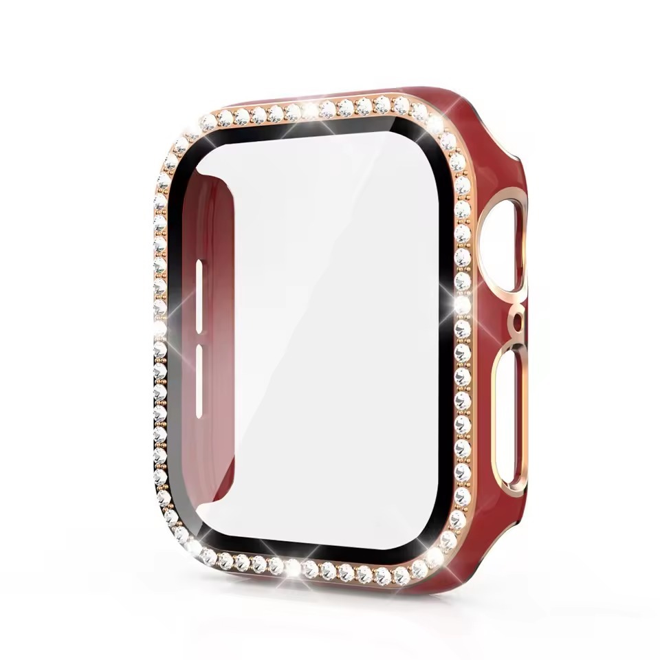 Bumper Case Lianmi Bling Glass Cover