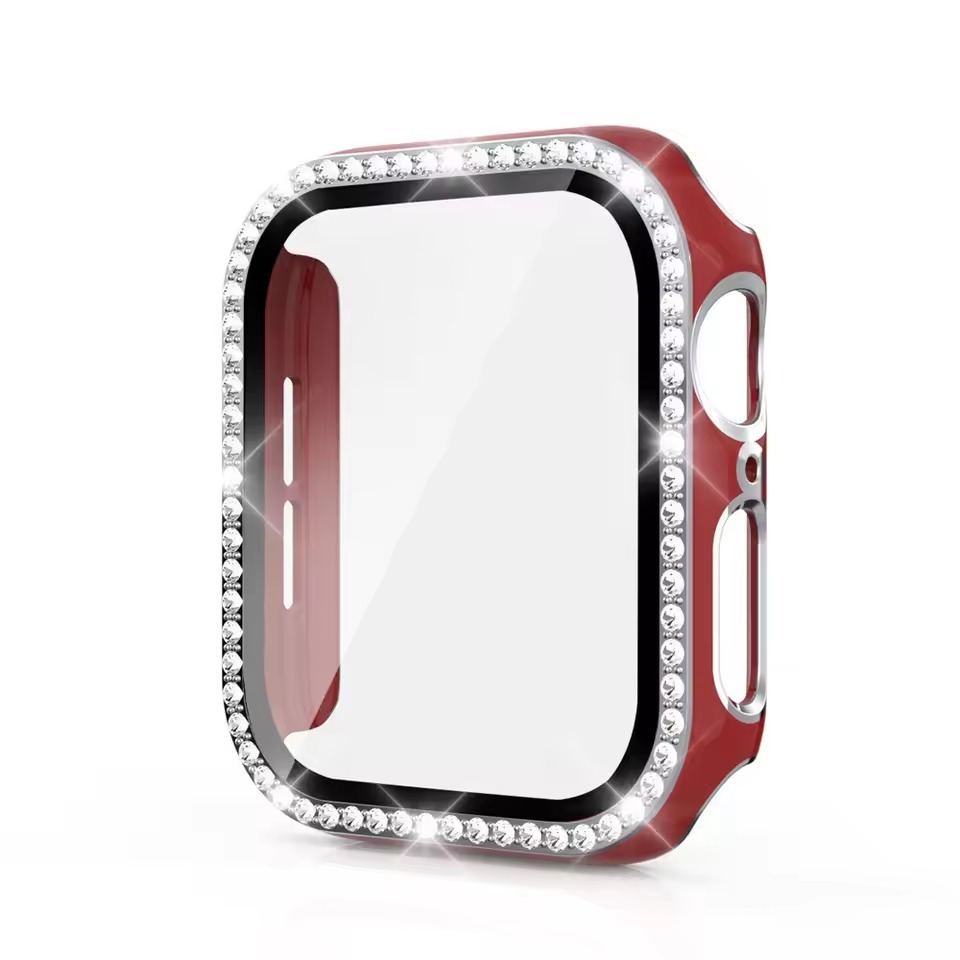 Bumper Case Lianmi Bling Glass Cover