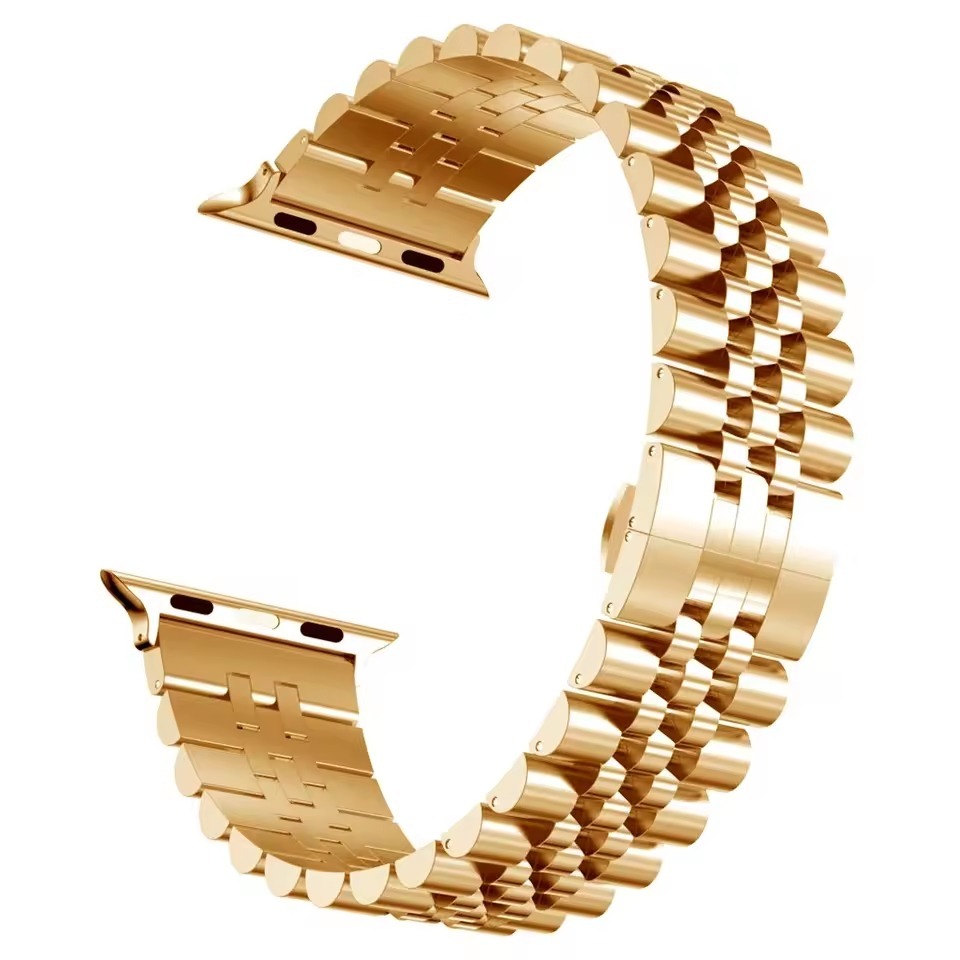 SolidSteel Premium Bracelet Stainless Strap for Apple Watch