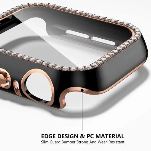 Bumper Case Lianmi Bling Glass Cover