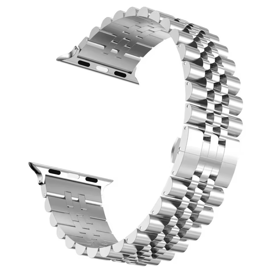 SolidSteel Premium Bracelet Stainless Strap for Apple Watch