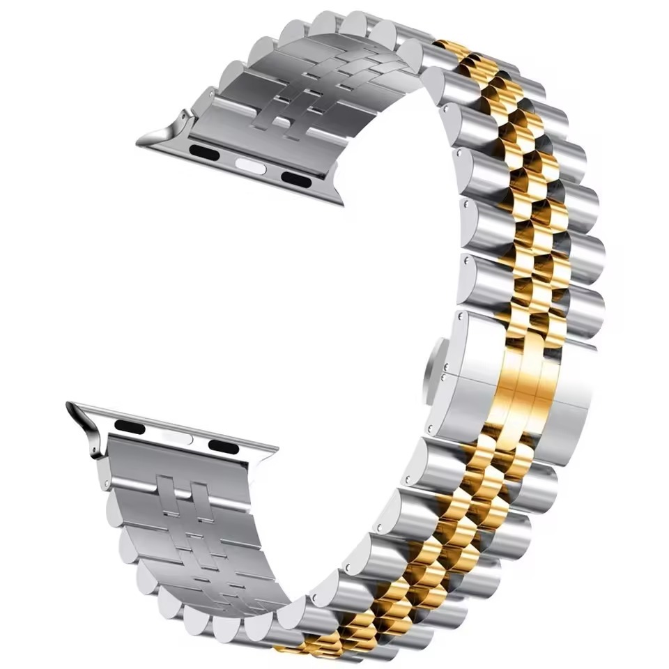 SolidSteel Premium Bracelet Stainless Strap for Apple Watch