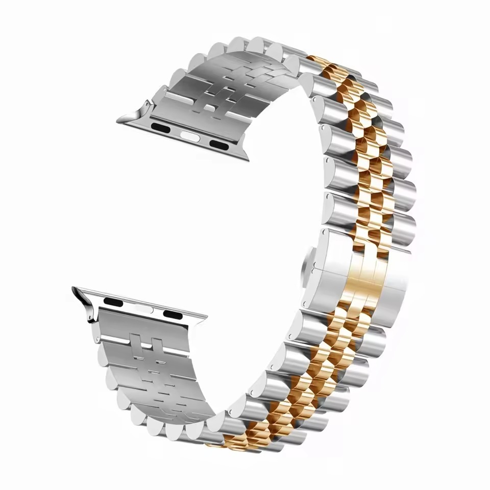 SolidSteel Premium Bracelet Stainless Strap for Apple Watch