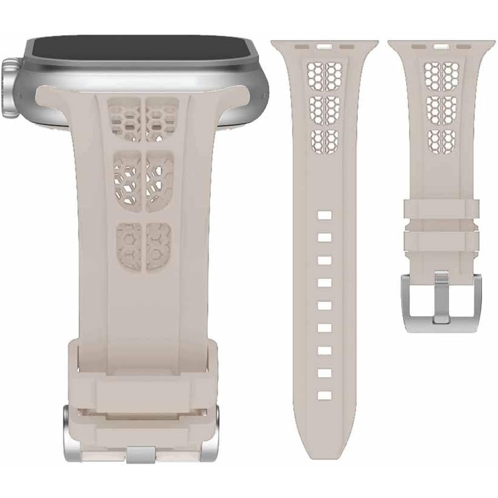 Soft Silicone Breathable Band for Apple Watch