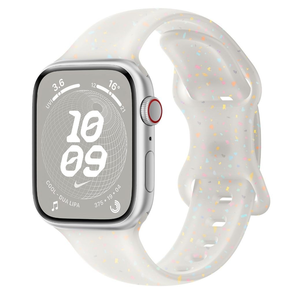 Rubber Colour Confetti Band for Apple Watch