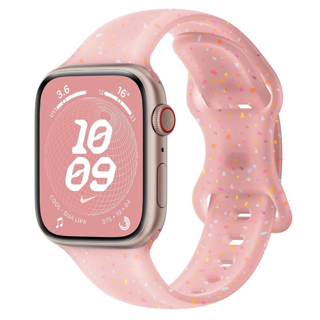 Rubber Colour Confetti Band for Apple Watch