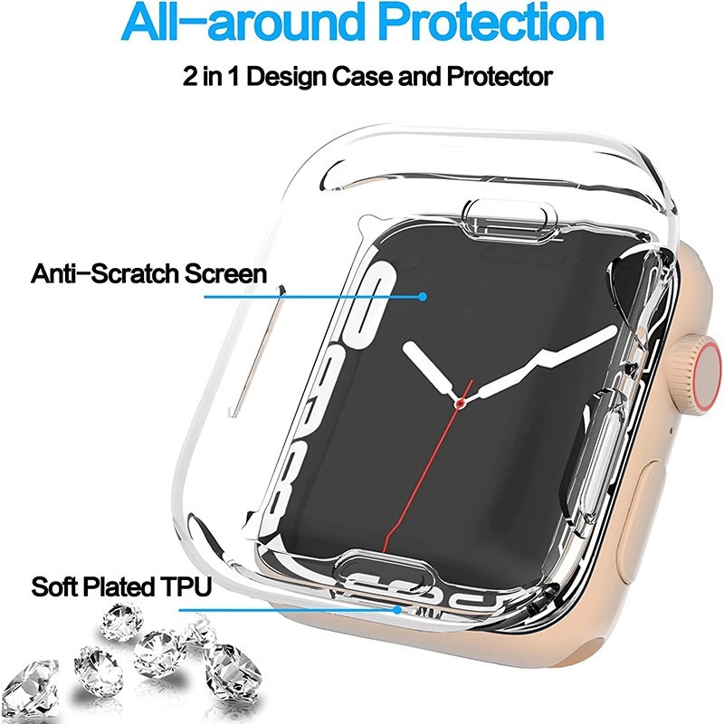 Jelly Case Transparent for Apple Watch