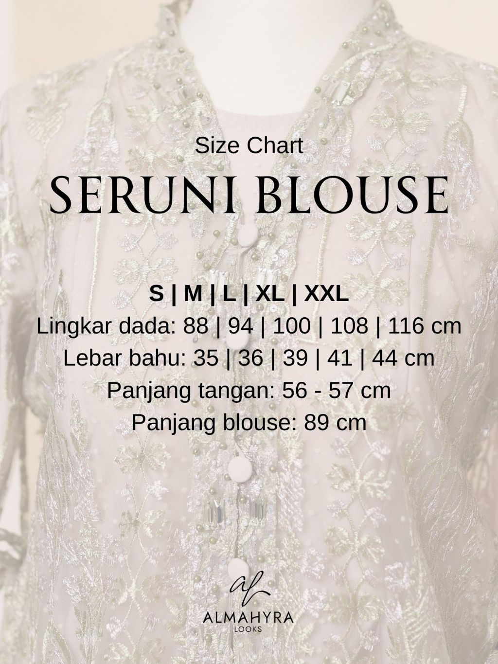 Seruni Blouse Busui Friendly