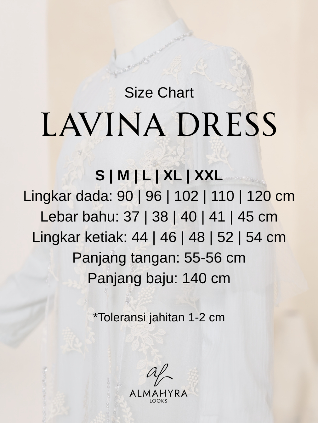 Lavina Dress Full Beads